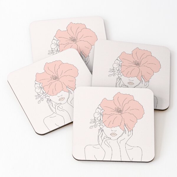 Item preview, A Girl with a Pink Flower designed and sold by Greyat.