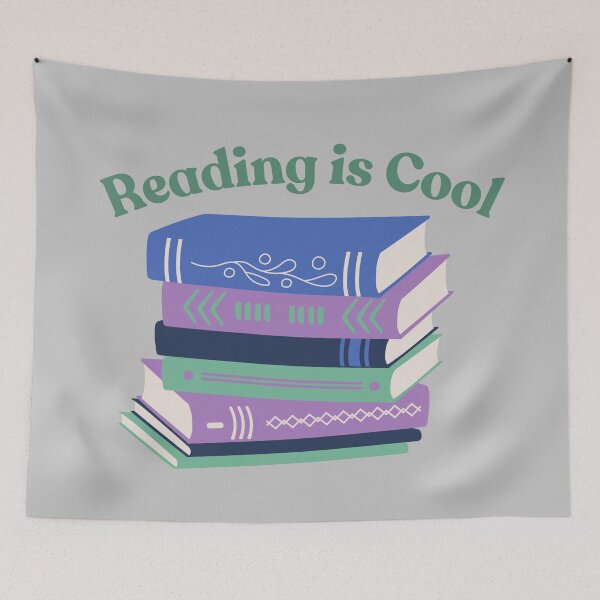 Item preview, Reading is Cool designed and sold by nyccatmom.