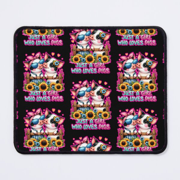 Item preview, Just A Girl Who Loves Pigs designed and sold by WoodburyLake.