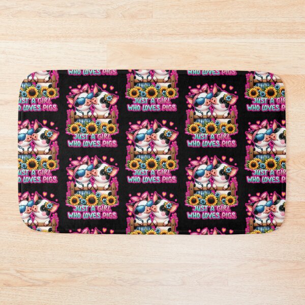 Item preview, Just A Girl Who Loves Pigs designed and sold by WoodburyLake.