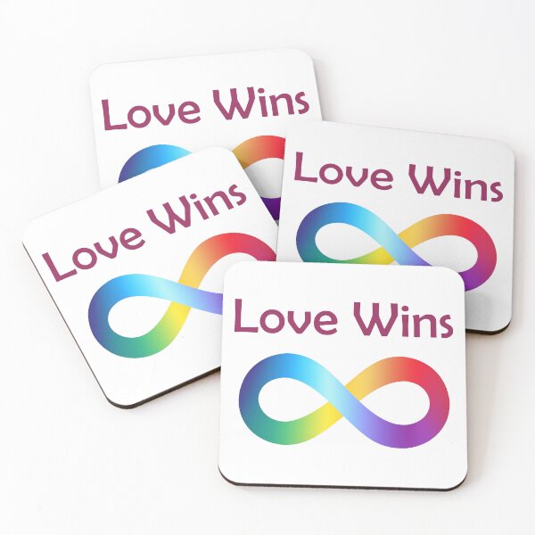 Item preview, Love Wins designed and sold by Decaf2Go.