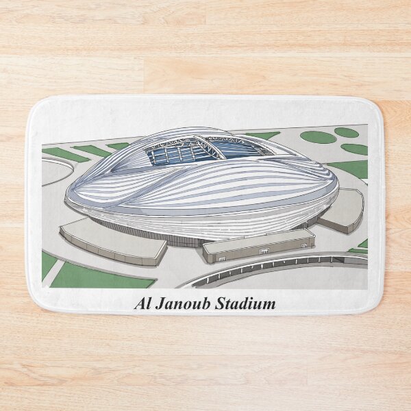 Item preview, Sketch of Al Janoub Stadium designed and sold by GaalArt.