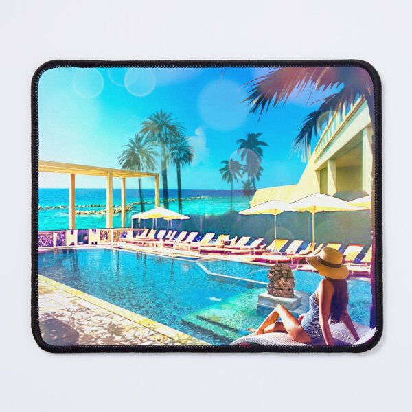 Item preview, Poolside Bliss: Sunset Serenity designed and sold by Sanctum Icons.