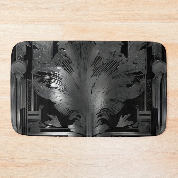 Item preview, silver art deco design 009 designed and sold by fleesphotos.