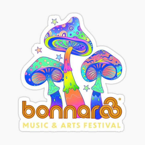 Item preview, bonnaroo mushrooms designed and sold by dewdrop-designs.