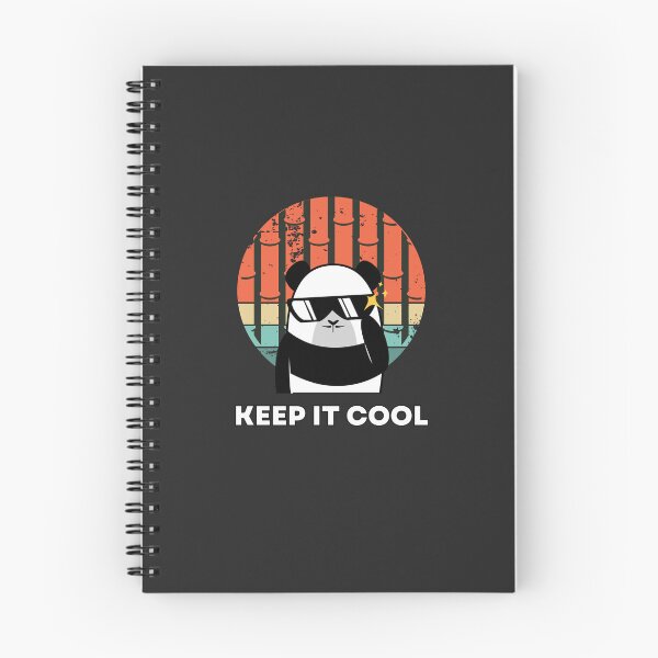 Item preview, Keep it cool - Cool panda with a bamboo background designed and sold by MrLAS.