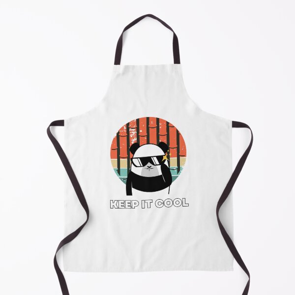 Item preview, Keep it cool - Cool panda with a bamboo background designed and sold by MrLAS.