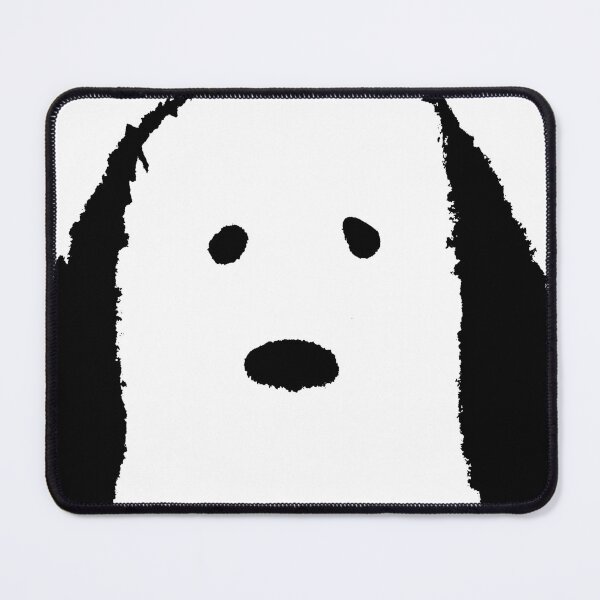 Item preview, Cartoons Dog BW with no emotion designed and sold by moodboardzz.