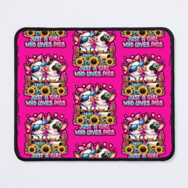 Item preview, Just A Girl Who Loves Pigs designed and sold by WoodburyLake.