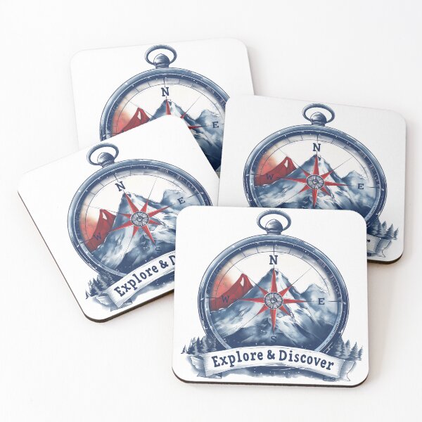 Item preview, Hiking and outdoors - Explore and Discover Sticker designed and sold by Mephisto696.