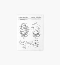 Mr.Potato Head Patent Black Art Board