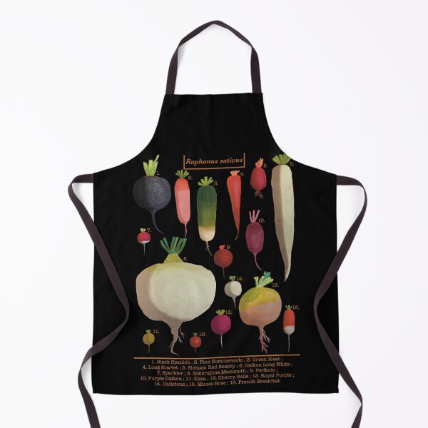 Item preview, Radish varieties designed and sold by GingaNinjaDraws.
