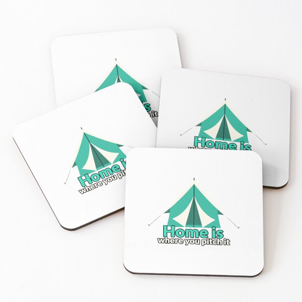 Item preview, Home is where you pitch it #2 designed and sold by designsbychrisp.