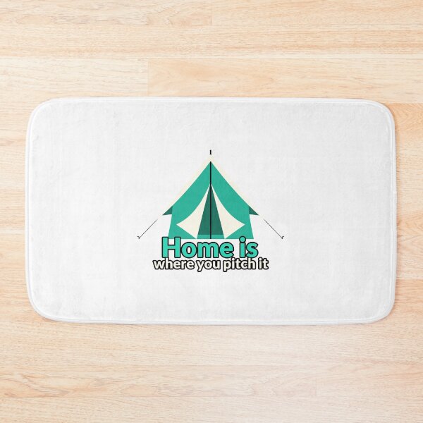 Item preview, Home is where you pitch it #2 designed and sold by designsbychrisp.