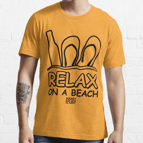 Beach Relaxing Bucket List Essential T-Shirt