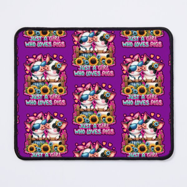 Item preview, Just A Girl Who Loves Pigs designed and sold by WoodburyLake.