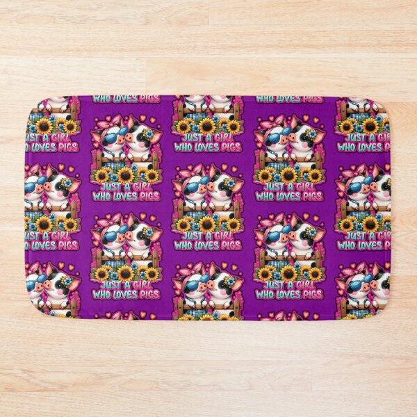Item preview, Just A Girl Who Loves Pigs designed and sold by WoodburyLake.
