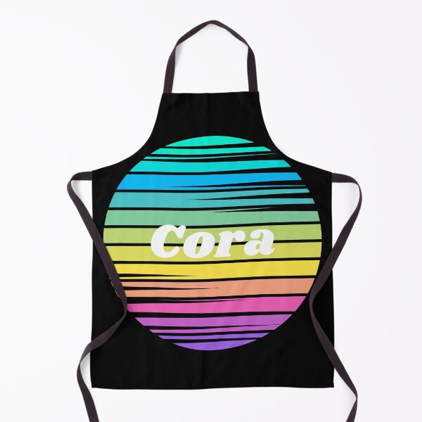 Item preview, Cora | Cora Colorful Name | Sunset Beach | Cool Names | Stripes designed and sold by ShroomMagic.