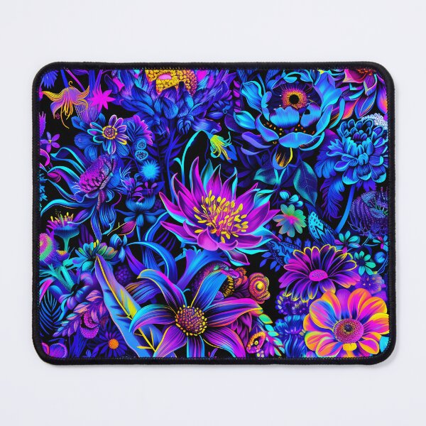 Item preview, Colorful Flowers in Cosmic Style Seamless Pattern: designed and sold by Apkdesigner.