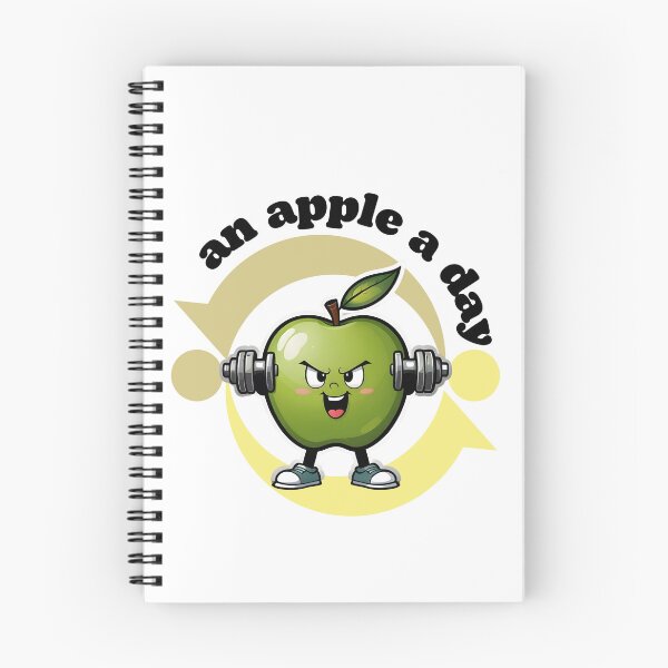 Item preview, An Apple’s Journey to Fitness! designed and sold by ArchVibe.
