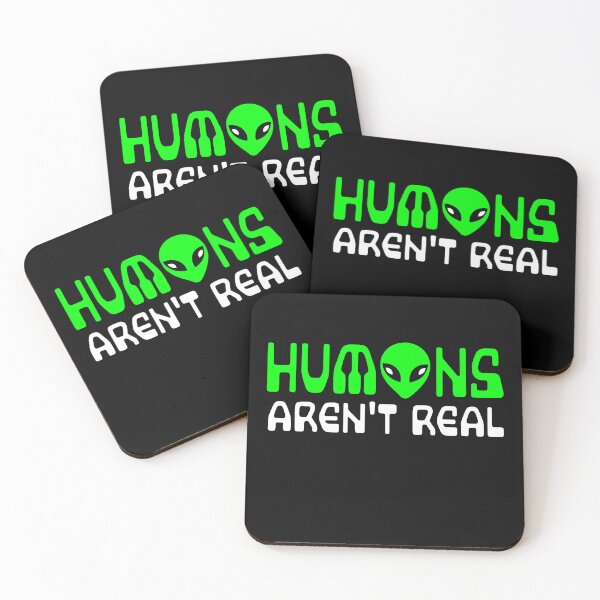 Item preview, Human aren't Real UFO Alien designed and sold by Chelsealuv Krigbaum.