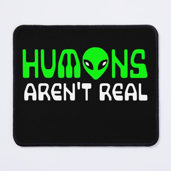 Item preview, Human aren't Real UFO Alien designed and sold by Chelsealuv Krigbaum.