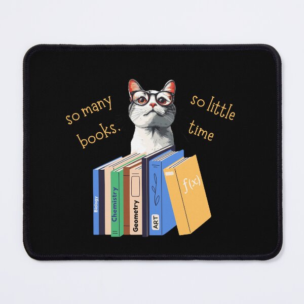 Item preview, Bookworm Cat designed and sold by NatureStyle555.