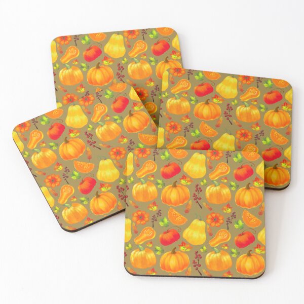 Item preview, Pumpkin august pattern designed and sold by JazminMontanna.