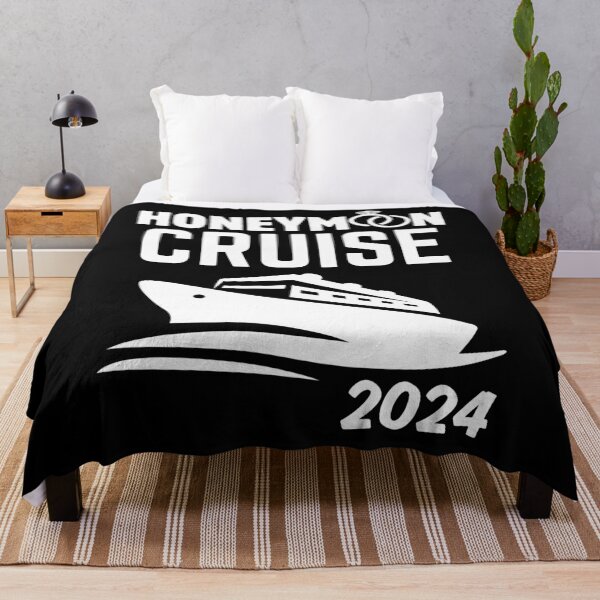 Item preview, Honeymoon Cruise 2024 newlywed bride groom  designed and sold by Comfy Creations.