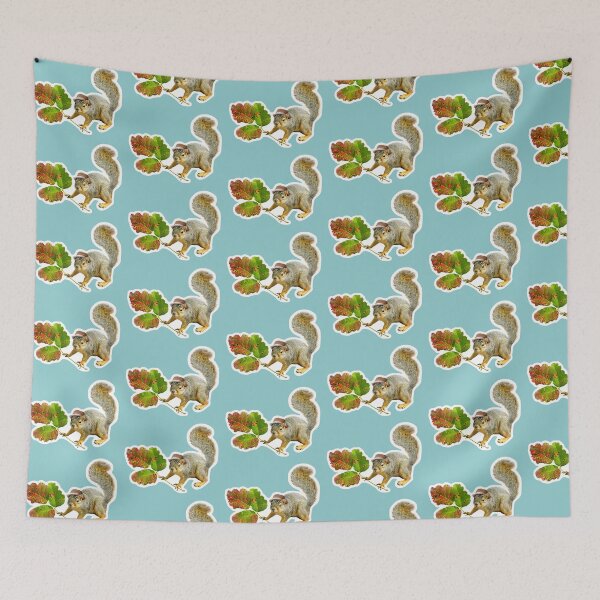 Item preview, Squirrel with Poison Oak designed and sold by catsclips.
