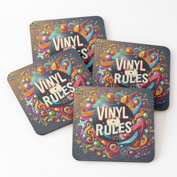 Item preview, Vinyl Rules Design 3 designed and sold by 3 CITIES.