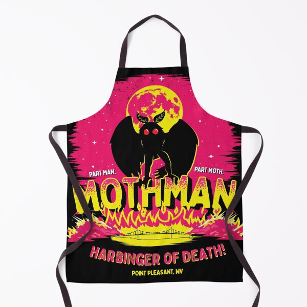 Item preview, Mothman Harbinger of Death! Part Man. Part Moth. Point Pleasant, WV Cute Cryptid designed and sold by strangeology.