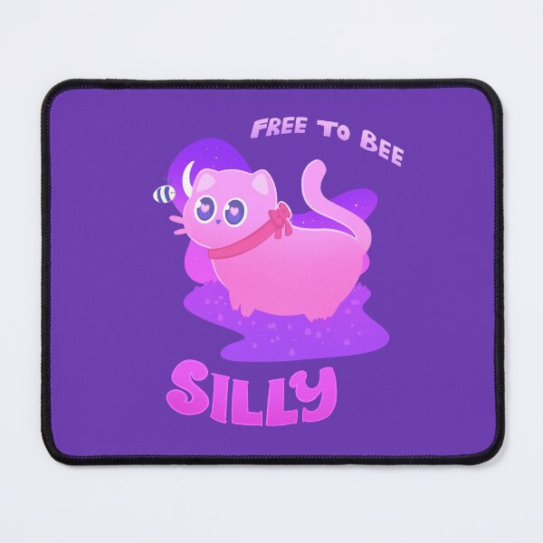 Item preview, Cat and Bee - Free to Bee Silly! designed and sold by sillycattos.
