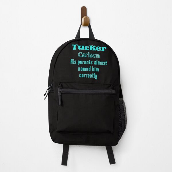 Item preview, Tucker Carlson His parents almost named him correctly. (Blue version) Funny political satire. designed and sold by JoyOfHopeStore.