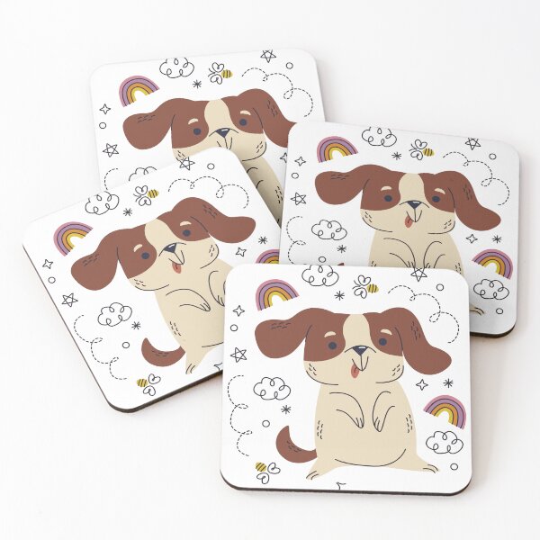 Item preview, Cute Dog Sticker designed and sold by Kiwno-Q.