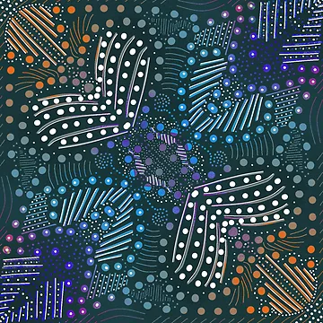 Artwork thumbnail, Boho Pattern by Shells Designs