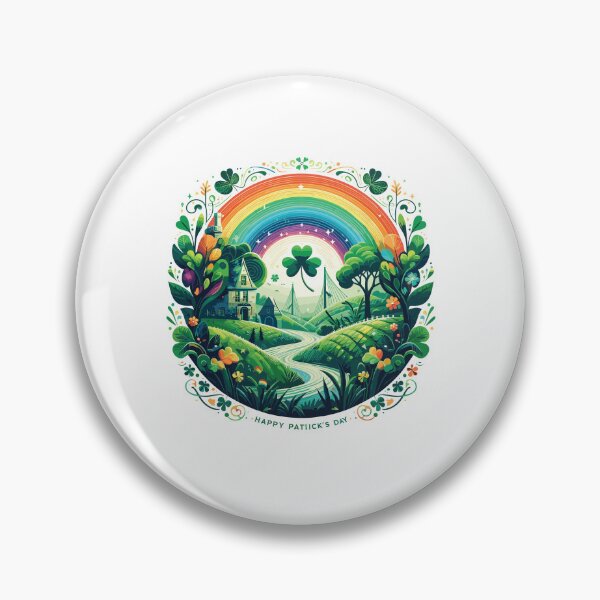 Item preview, St. Patrick's Day Rainbow Harmony and Irish Luck designed and sold by creativechaster.