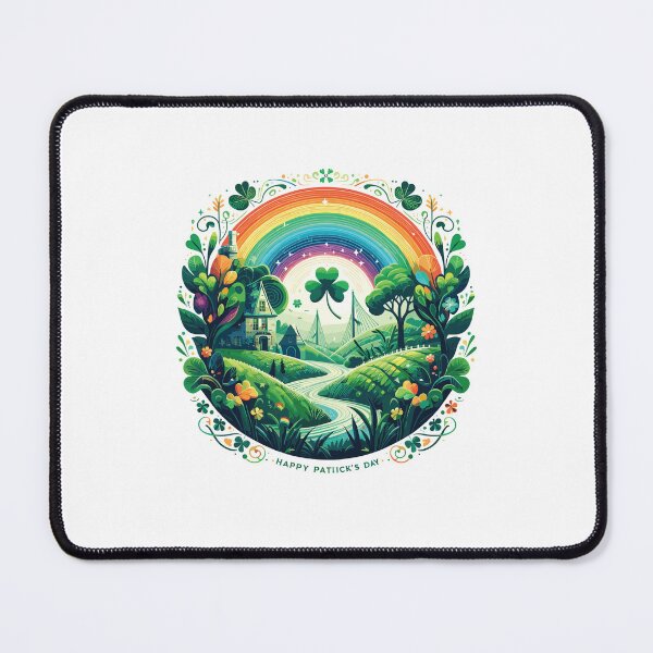 Item preview, St. Patrick's Day Rainbow Harmony and Irish Luck designed and sold by creativechaster.