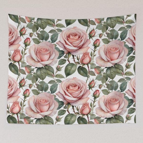 Item preview, Delicate Beauty: Rose Garden Bliss designed and sold by purrfect pattern.