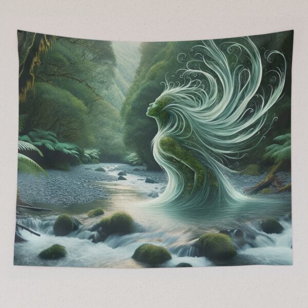 Item preview, Sylvan Cascade Spirit designed and sold by t-o-n-i.