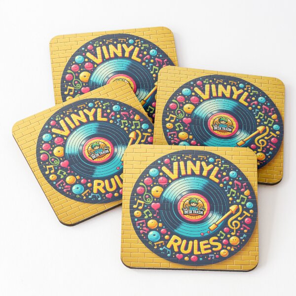 Item preview, Vinyl Rules Design 4 designed and sold by Charlies-Artbox.