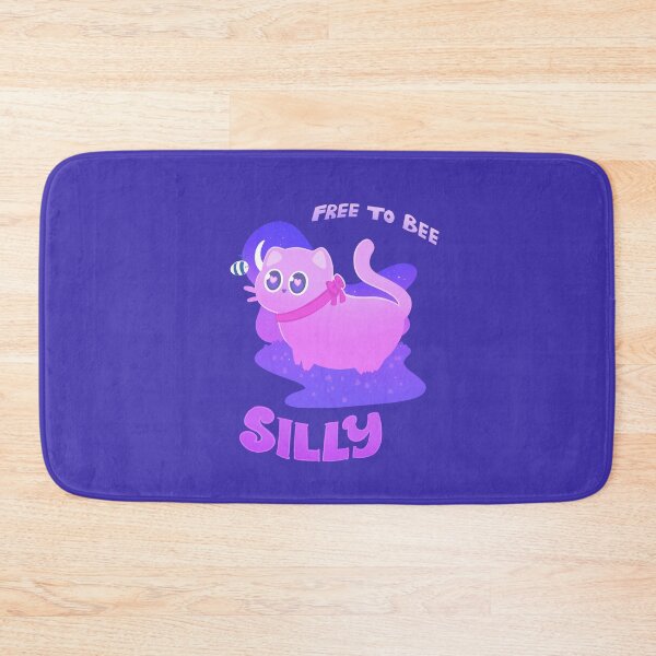 Item preview, Cat and Bee - Free to Bee Silly! designed and sold by sillycattos.