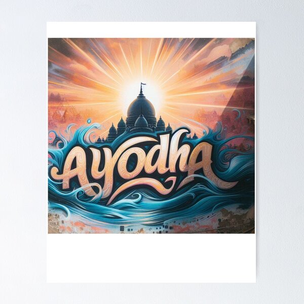 Item preview, Ayodhya - City Grafitti designed and sold by ManiRanganaath.