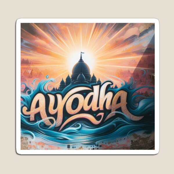 Item preview, Ayodhya - City Grafitti designed and sold by ManiRanganaath.