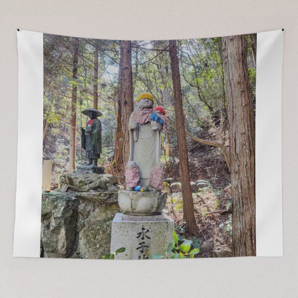 Item preview, Temple 52 - Taisan-ji - Old stone statue & Bronze Kukai designed and sold by Japaholic.