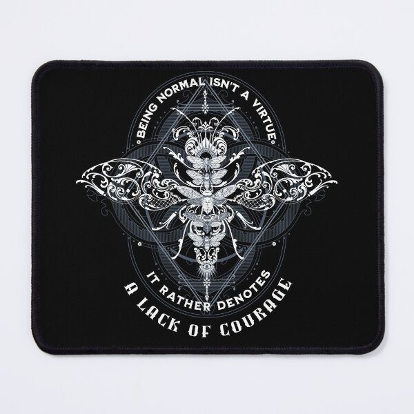Item preview, Being Normal is Not a Virtue designed and sold by Hecate-Emporium.