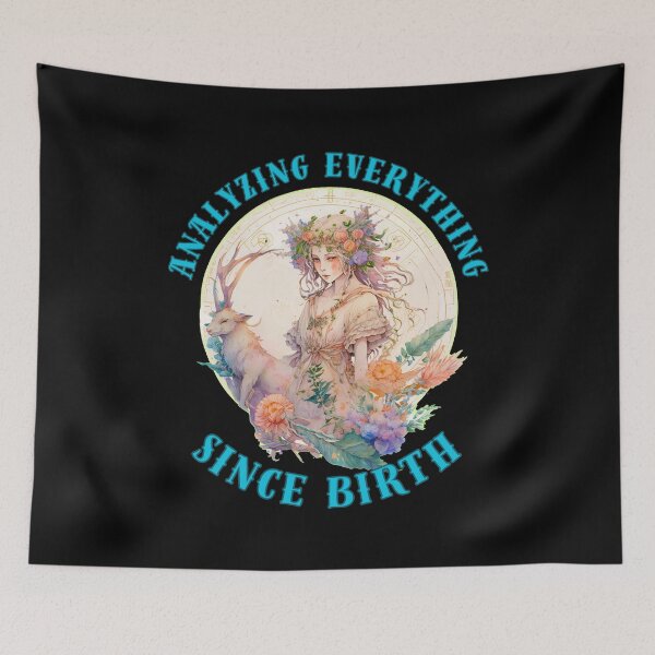 Item preview, Analyzing Everything Since Birth. zodiac virgo designed and sold by ZodiacWonders.