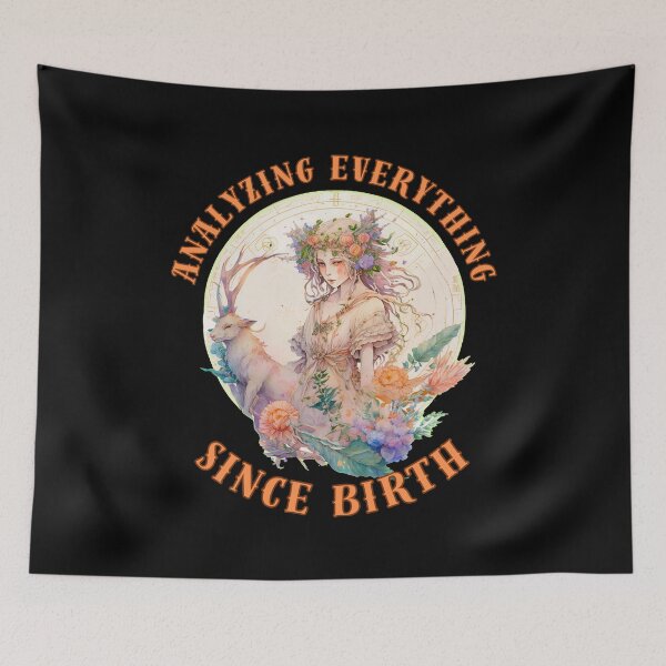 Item preview, Analyzing Everything Since Birth. virgo birthday designed and sold by ZodiacWonders.