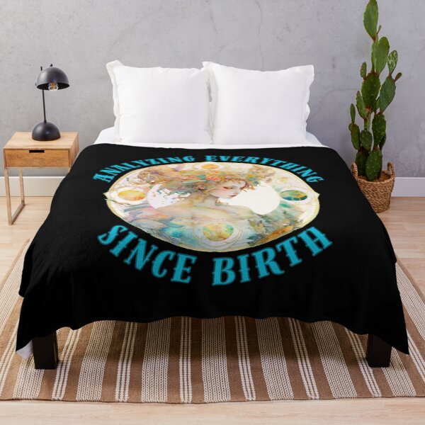 Item preview, Analyzing Everything Since Birth. virgo season designed and sold by ZodiacWonders.