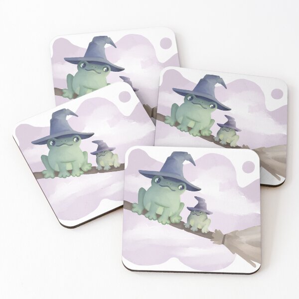 Item preview, magic frog witches  designed and sold by art-with-tree.